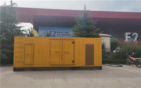 龙川1200KW发电机出租